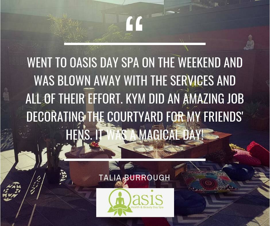 Hen’s Party Spa Packages Toowoomba