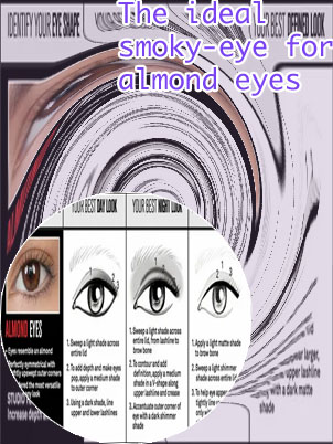 Almond eyes makeup