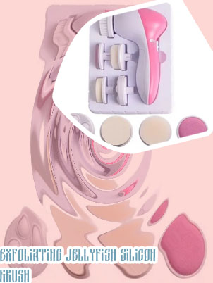 Face skin care facial pore cleansing wash brush massager tool