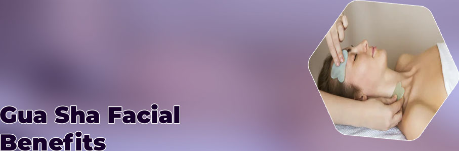 Gua sha facial treatment