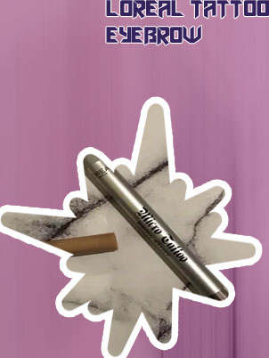 Loreal eyebrow tattoo